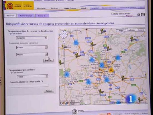  - Web contra la violencia de género