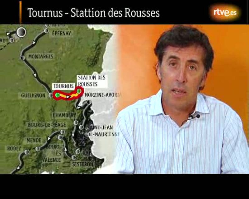 Etapa 7: Tournus - Estación de Rousses. 161 Km. | Ver