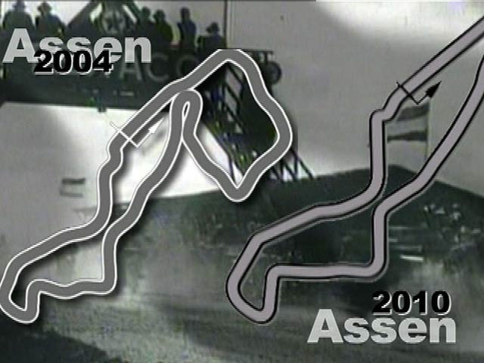 Pilotos como Lorenzo, Pedrosa o Toni Elías hablan del circuito de Assen, antes y después de su remodelación en 2004.