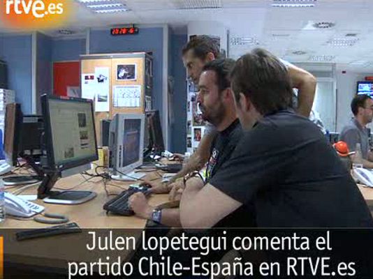  - Lopetegui comentó el Chile - España
