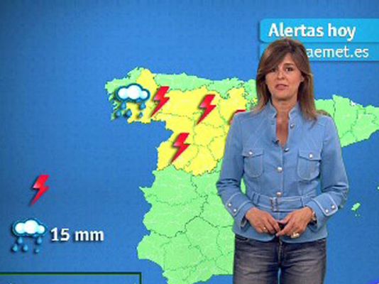 El tiempo - Alertas por lluvias y tormentas