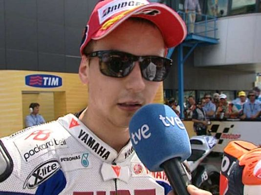  - Lorenzo: "Felicito a Pedrosa".