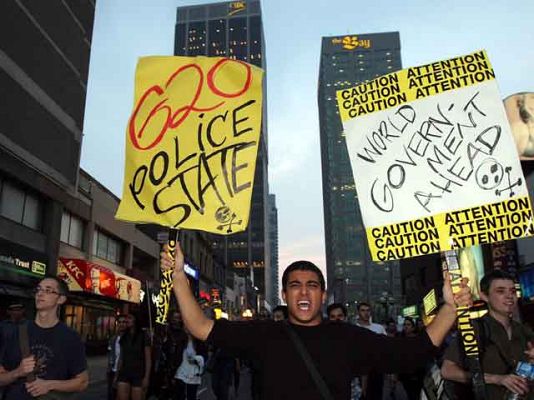 - Protestas en Toronto