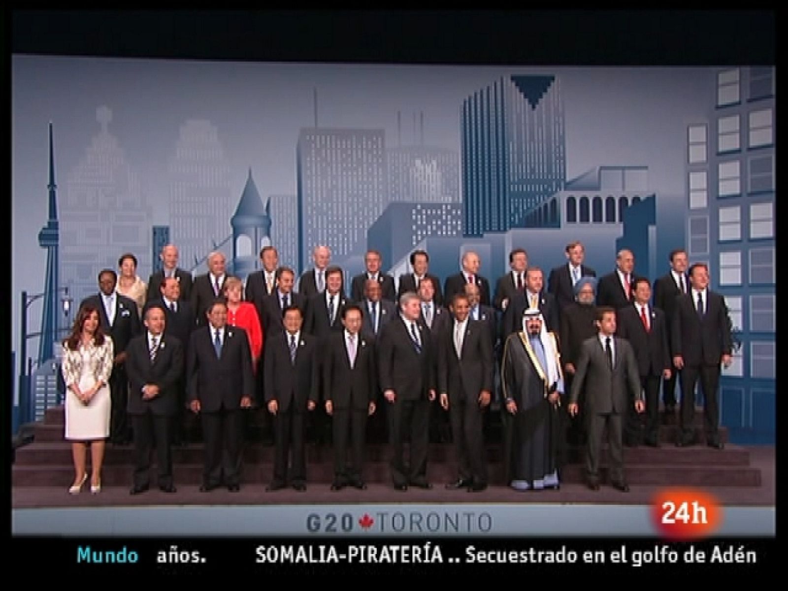 Telediario Internacional. Edición 13 horas (28/06/10)