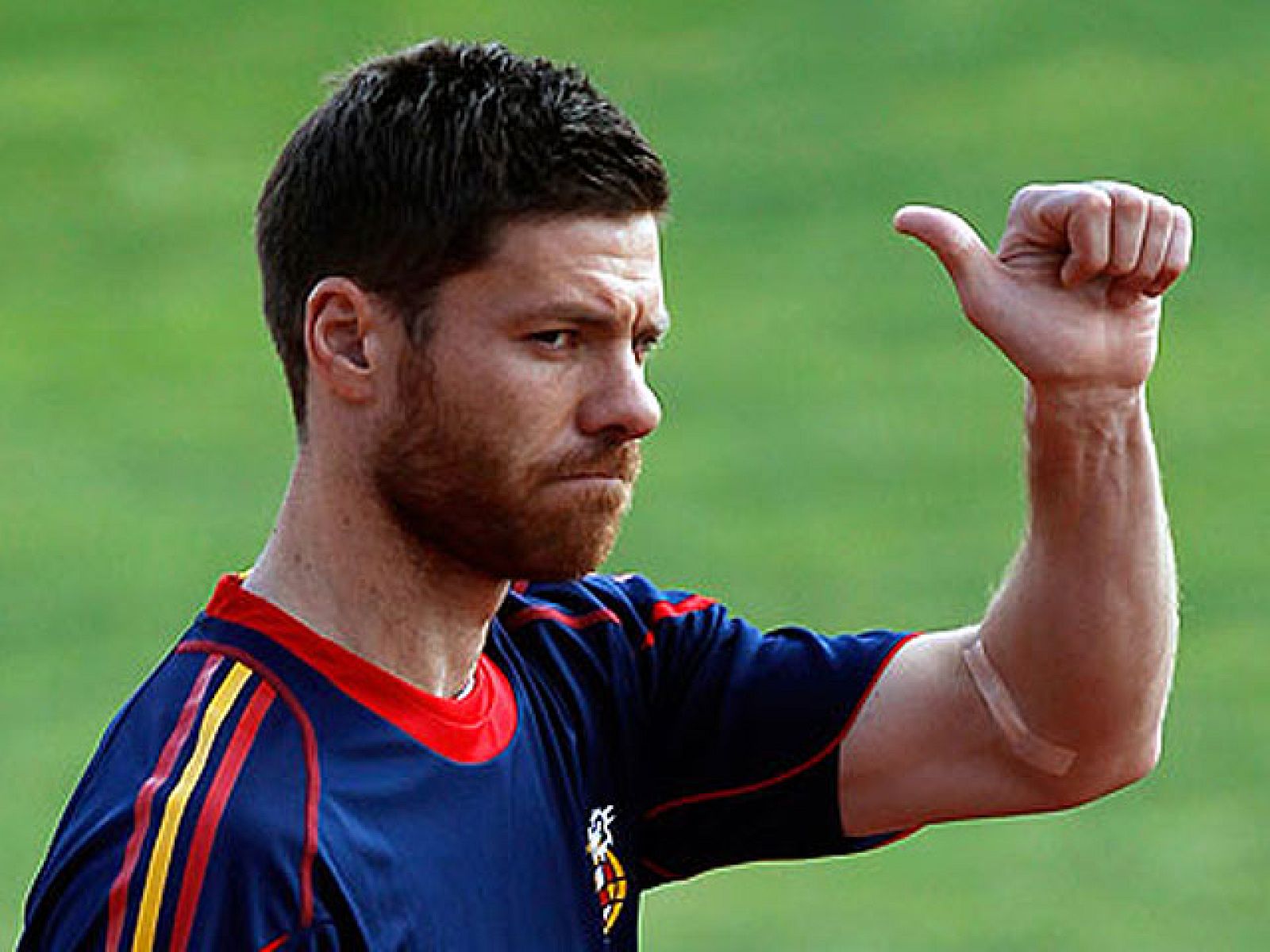 El tolosarra Xabi Alonso se ha recuperado de su lesión de tobillo y todo apunta a que volverá a formar en el once titular de España ante Portugal.