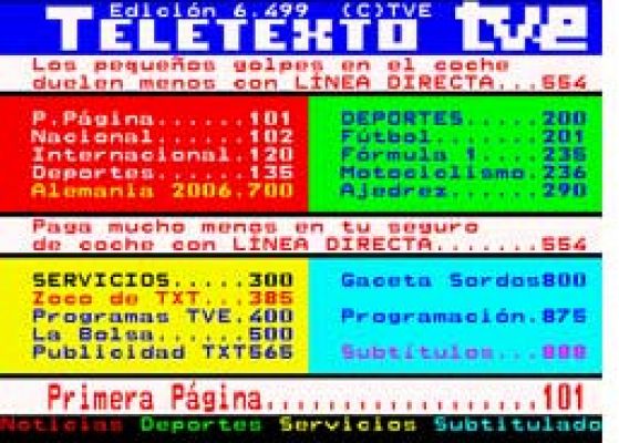Ciencia y tecnología en Rtve.es - 20 años de Teletexto