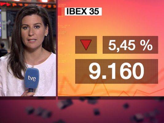  - El Ibex 35 baja un 5,45%