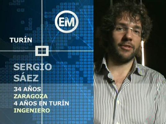 Españoles en el mundo - Turín - Sergio