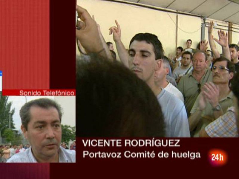 Noche 24 - El Portavoz del Comité de Huelga del Metro de Madrid: 'Se cumplirán los servicios mínimos'