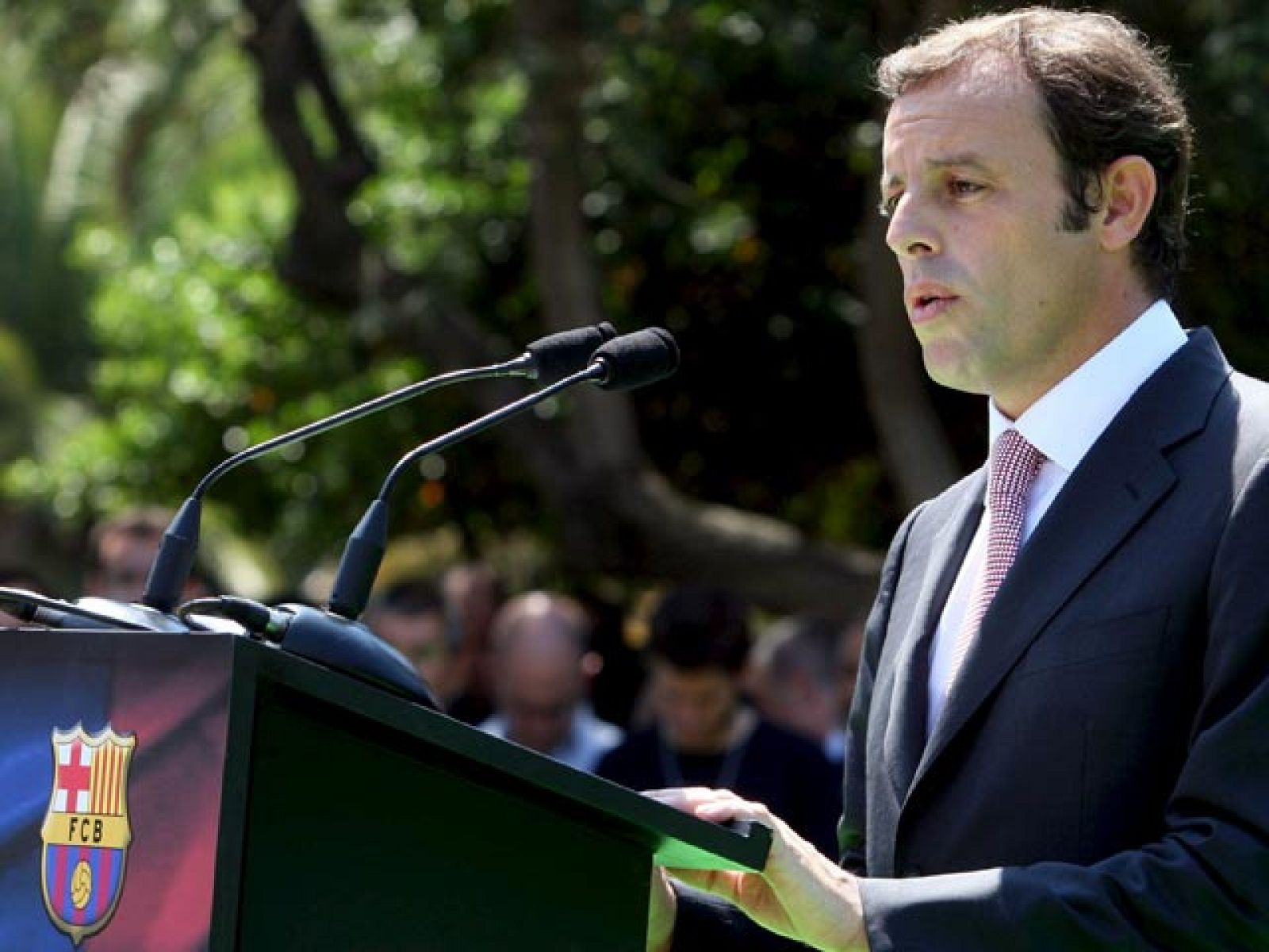 Sandro Rosell ya es el nuevo presidente del FC Barcelona