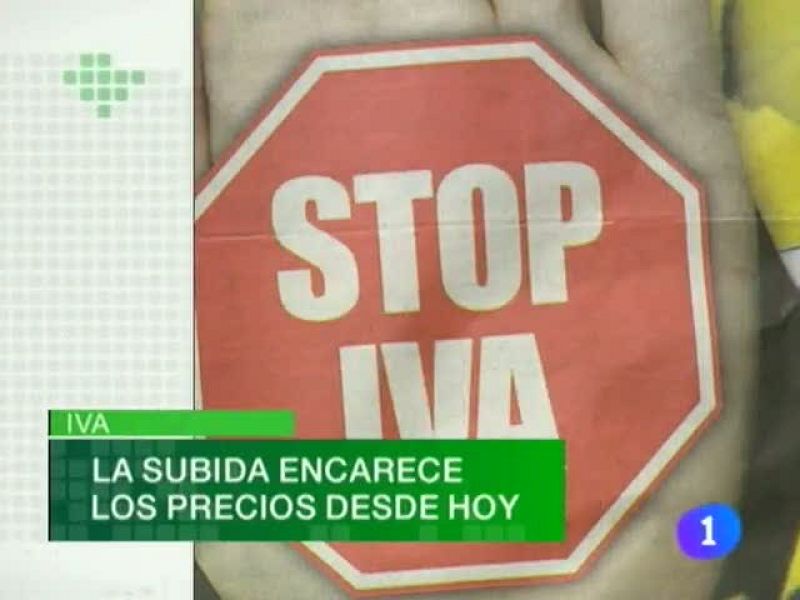 Telenorte. Informativo del País Vasco. (1/7/2010)