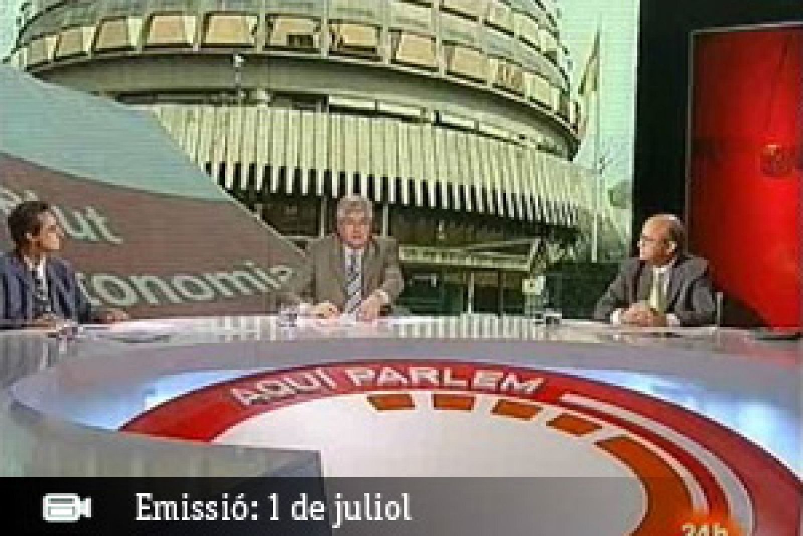 Aquí parlem (1 de juliol de 2010): Anàlisi i debat sobre l'activitat al Parlament de Catalunya