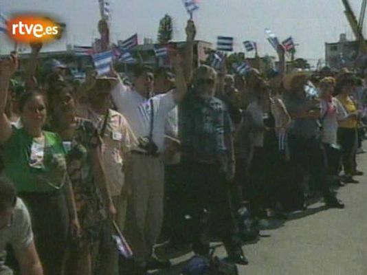 Fue noticia en el Archivo de RTVE - Reclaman en Cuba la vuelta de Elián