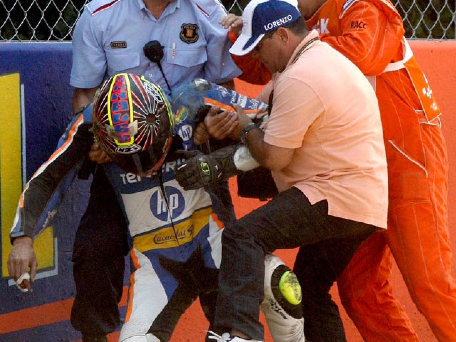 Carmelo dio el susto en Montmeló | Ver