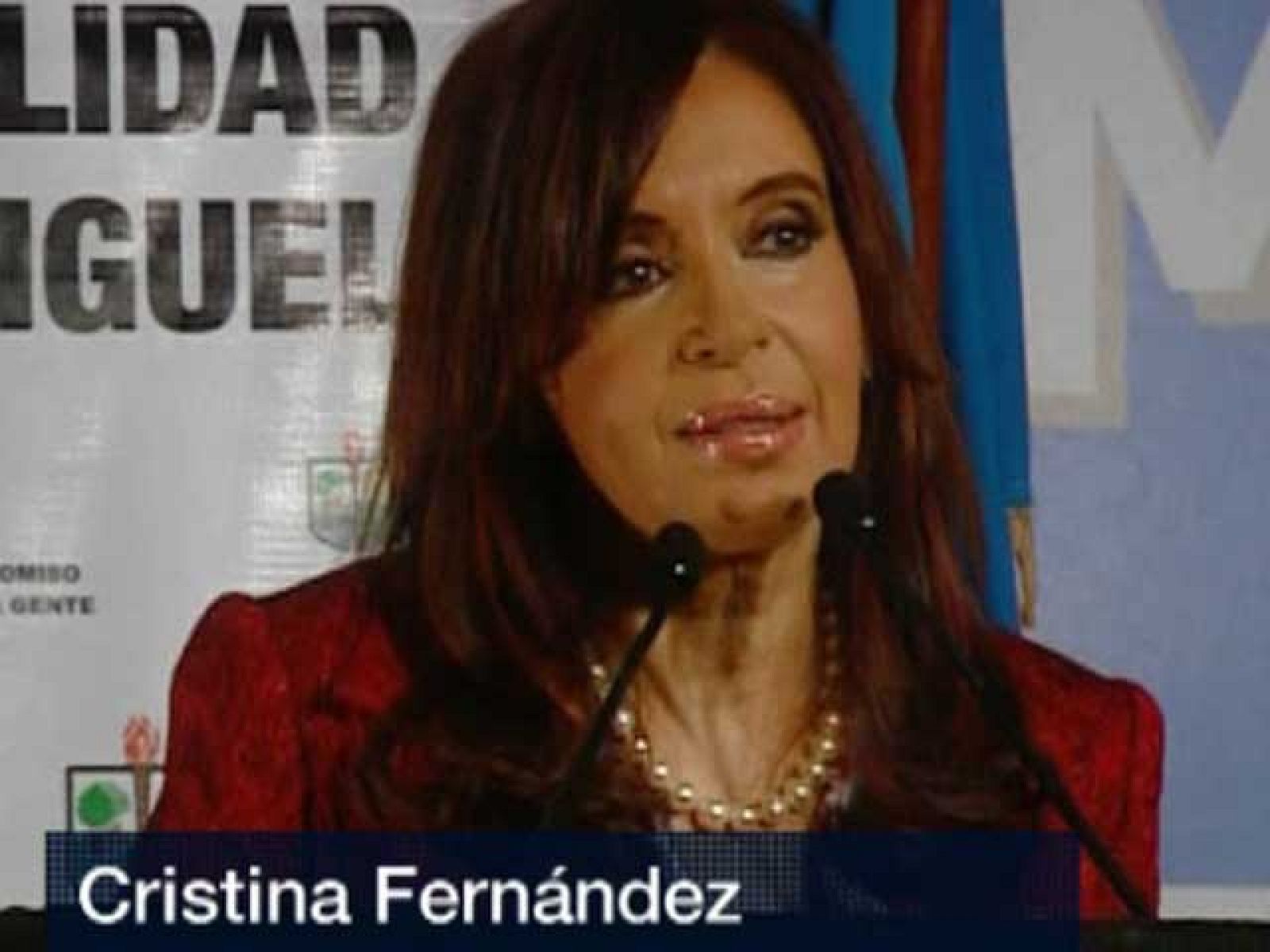 Cristina Fernández: 'Aguante, Maradona' | Ver