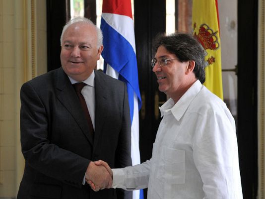  - Tercera visita de Moratinos a Cuba