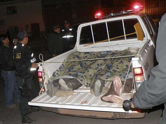  - 4 españoles mueren en Perú