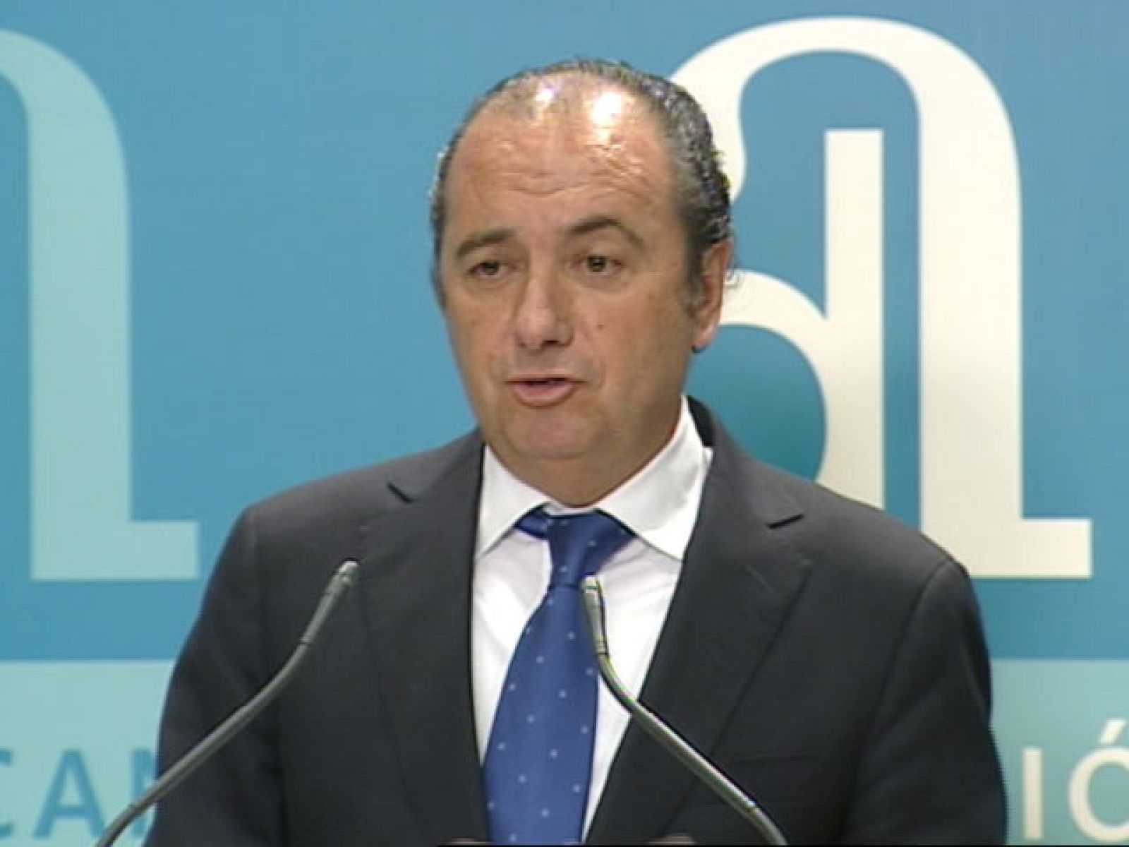 Joaquín RIpoll ofrece una rueda de prensa en la que declara no saber de que le acusan.