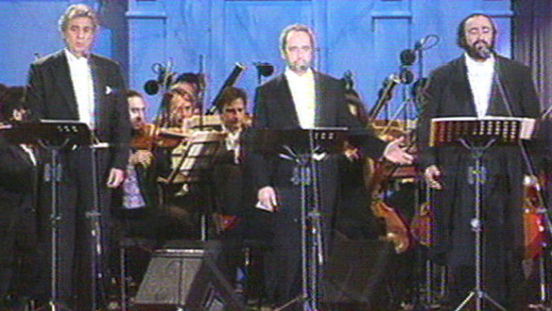 ¿Te acuerdas? - Los "tres tenores" se juntan en 1990