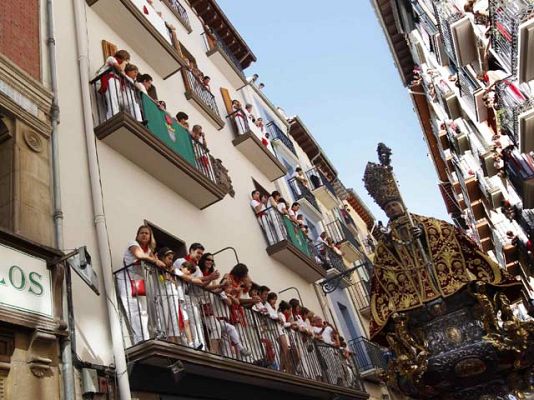 San Fermín - Imagen San Fermín recorre Pamplona