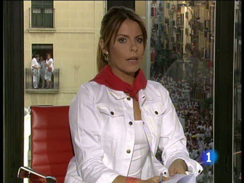 El corredor Roberto del Toro comenta el segundo encierro de los Sanfermines