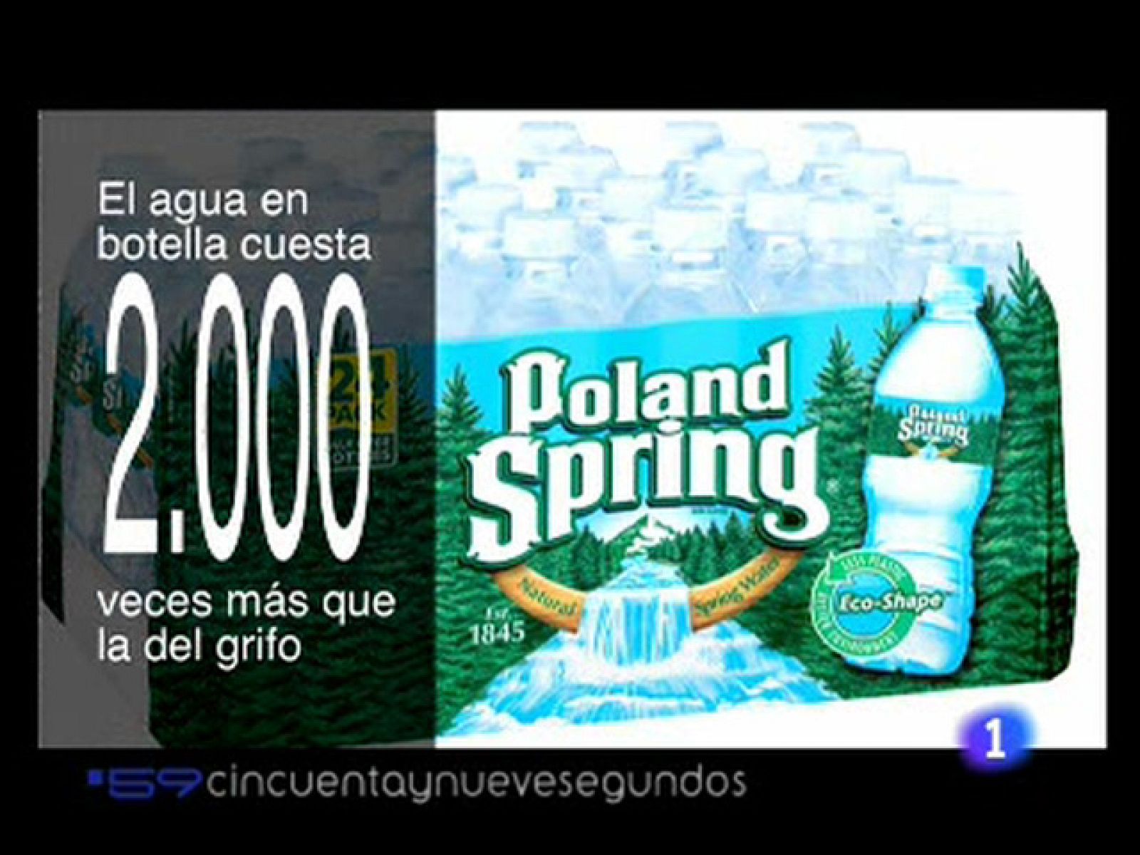 Las ventas de agua embotellada han caído en los Estados Unidos