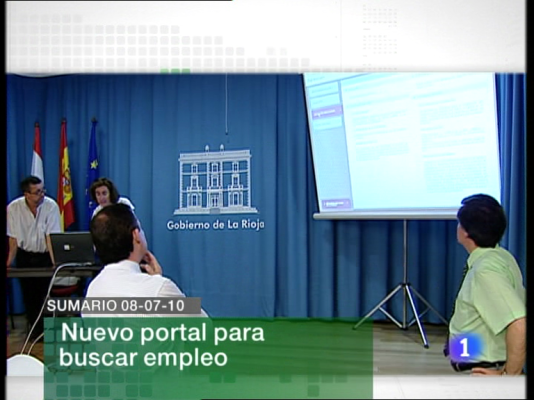 Informativo Telerioja - Informativo Telerioja - 08/07/10