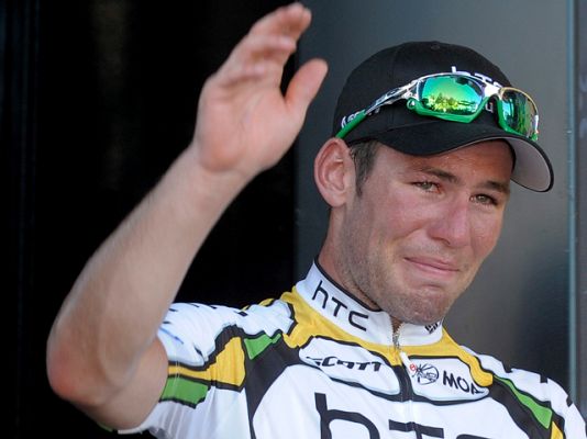 Tour de Francia - Cavendish, el 'tipo duro' se derrum