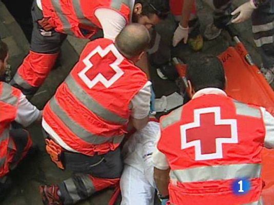 San Fermín - Mejoran los heridos del 2º encierro
