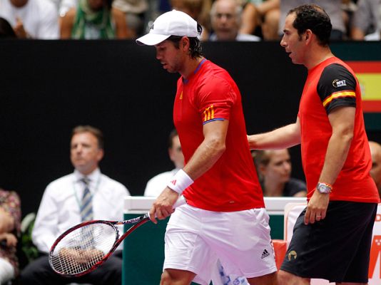  - Verdasco y Ferrer caen en la Davis