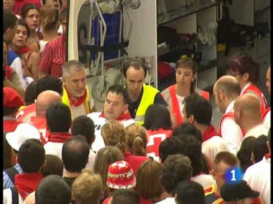 San Fermín - Un corneado y dos contusionados