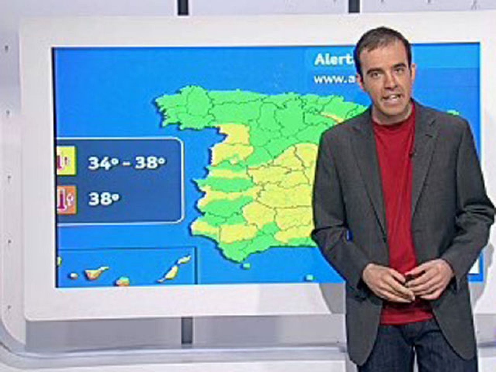 29 Provincias en alerta por altas temperaturas que rondarán los 40 grados