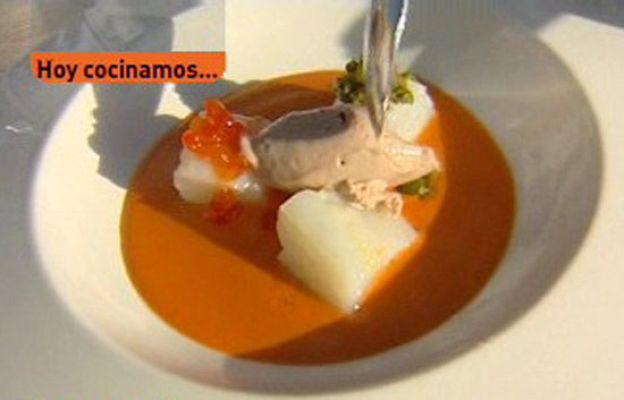RTVE Cocina - Salmorejo con bacalao