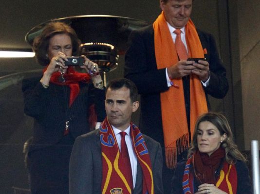  - La Casa Real con la selección