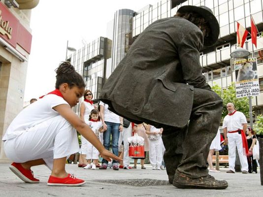 San Fermín - Animación callejera de Sanfermines