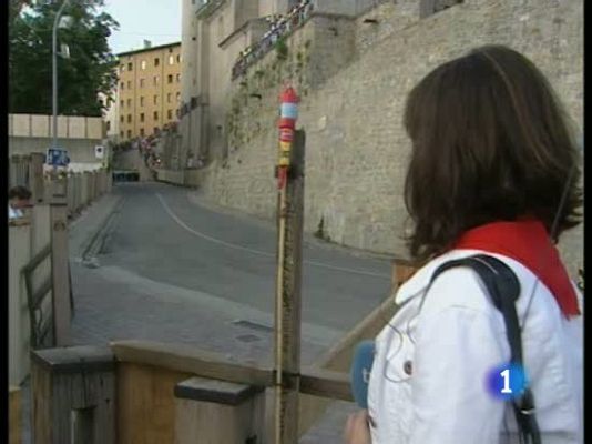 San Fermín - TVE enciende el cohete del encierro