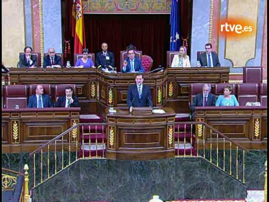 Debate sobre el Estado de la Nación - Bono se ve obligado a pedir respeto a gritos durante el debate