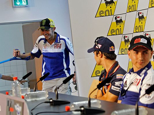  - Rossi tiene permiso para correr