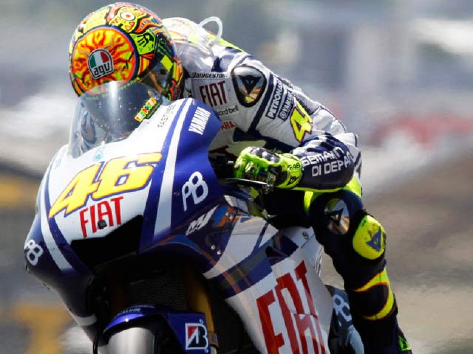 Rossi ha logrado un muy meritorio séptimo puesto en los primeros entrenamientos libres de Sachsenring.