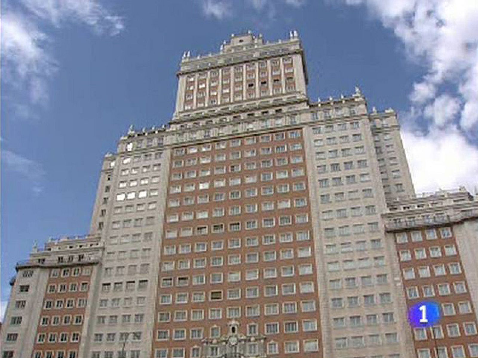 Edificios vacíos en el centro de Madrid por la crisis