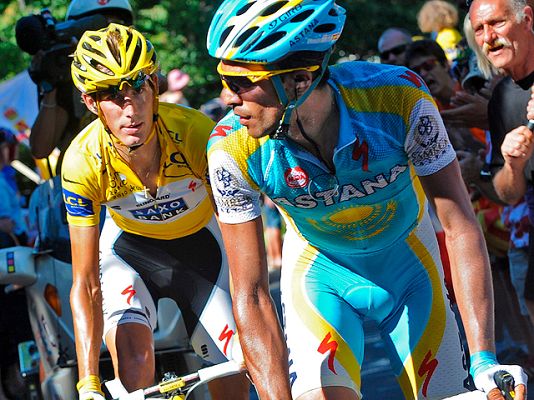 Tour de Francia - Marcaje al hombre de Schleck