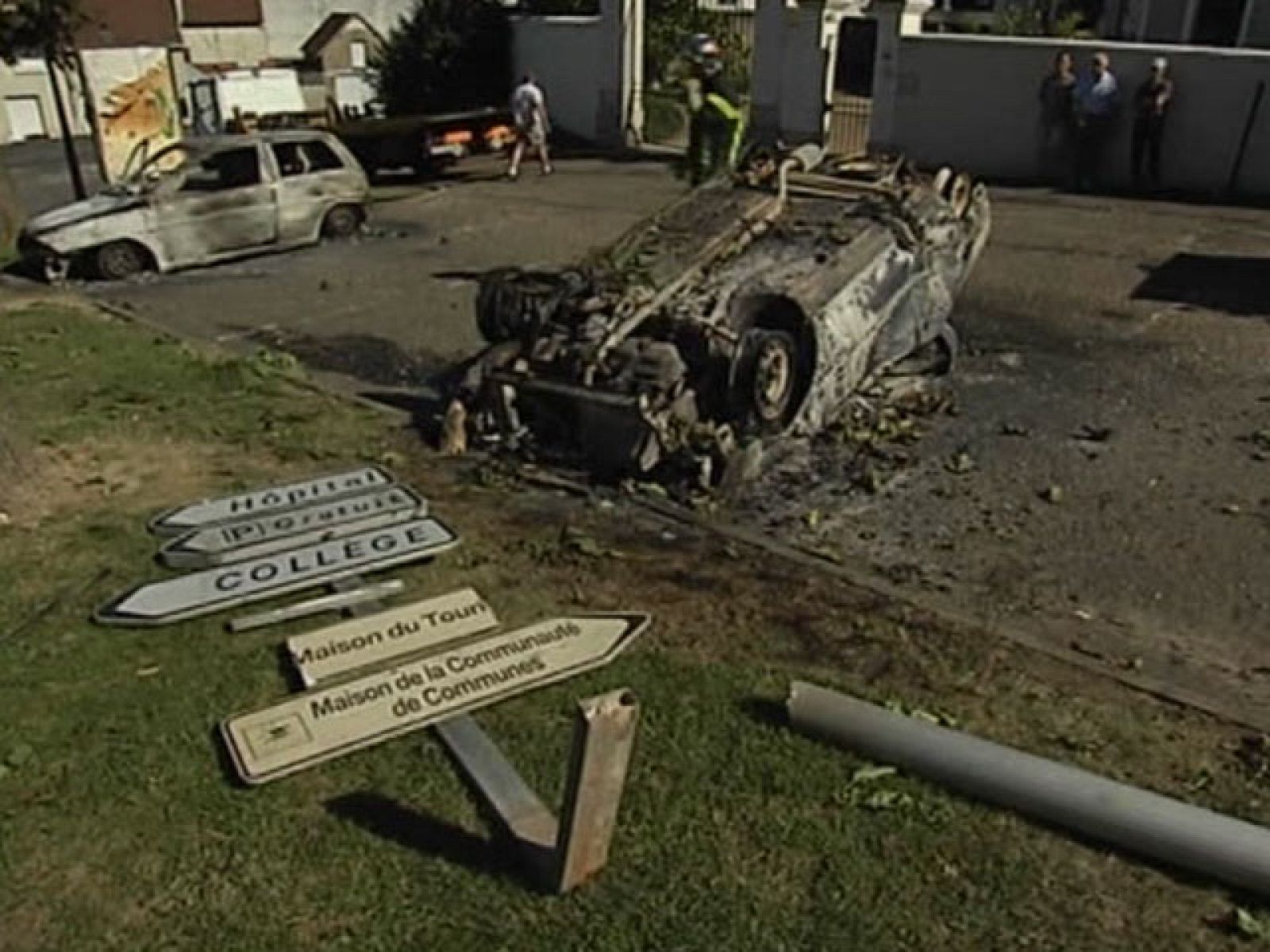 El fin de semana ha sido especialmente violento en dos localidades francesas | Ver