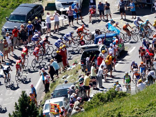 Tour de Francia - La caída de Iván Mayoz
