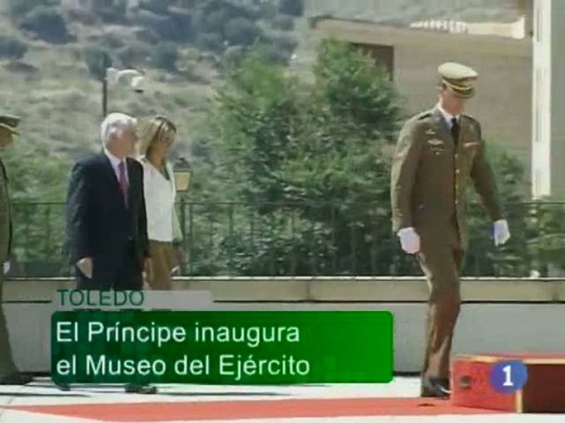 Noticias de Castilla-La Mancha. Informativo de Castilla -La Mancha. (19/07/10).