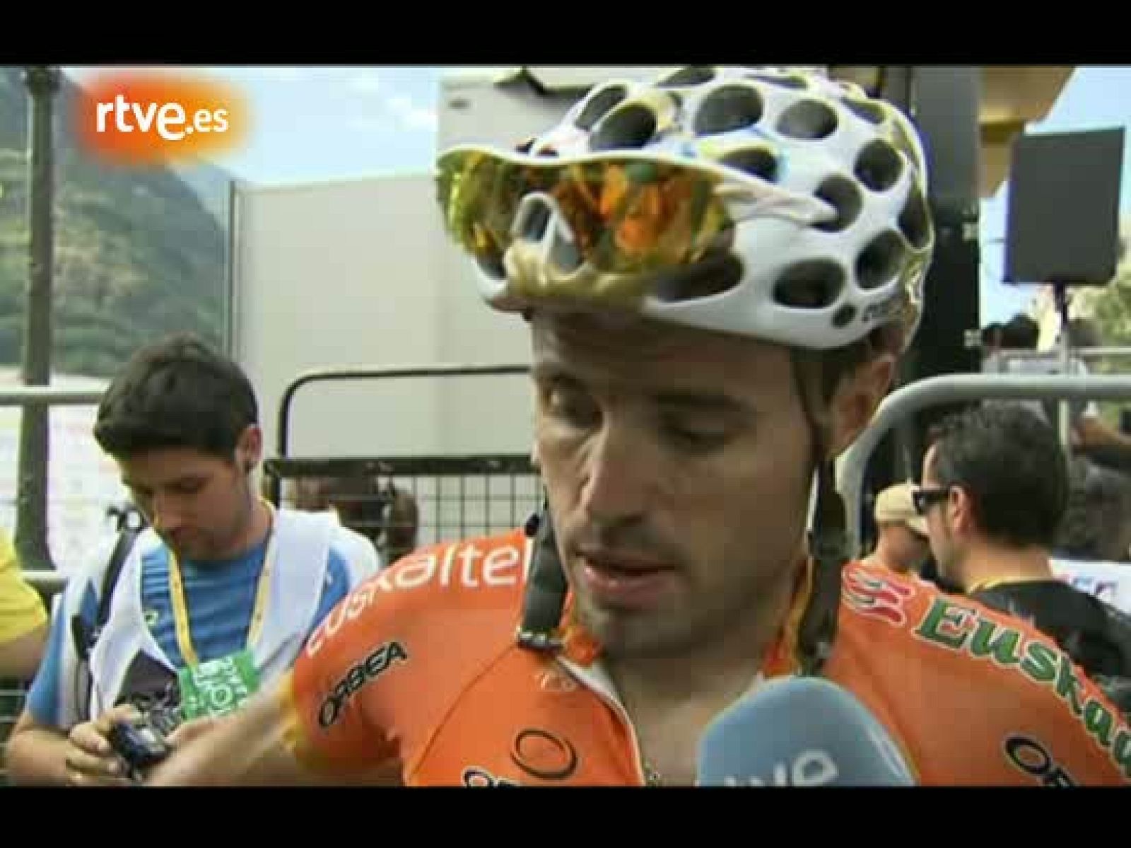 Declaraciones del ciclista español, Samuel Sánchez