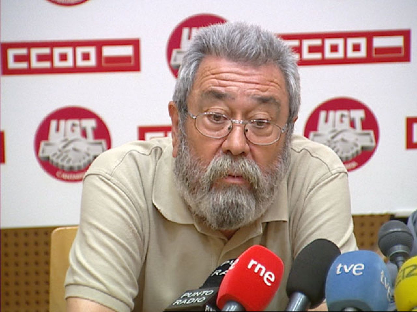 Méndez coincide con la decisión de Zapatero de no asistir al acto sindical en Rodiezmo | Ver