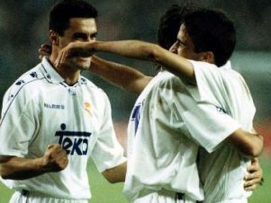 Deportes en el Archivo de RTVE - El primer gol de Raúl en el Bernabéu