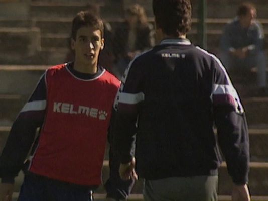 Deportes en el Archivo de RTVE - Raúl debutó ante el Zaragoza en la liga