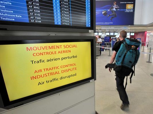  - Huelga de controladores franceses