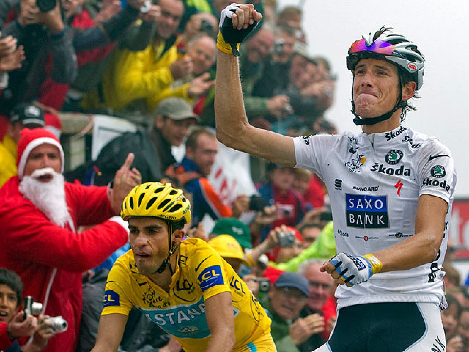 Contador ya tiene medio Tour | Ver